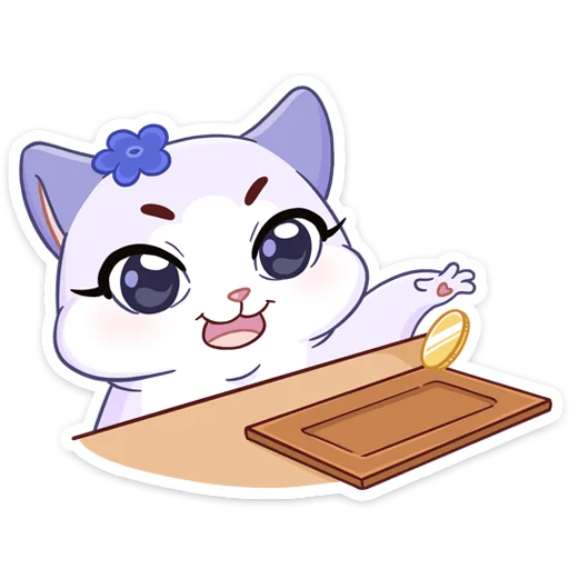 Sticker from the "Кусалочка" sticker pack