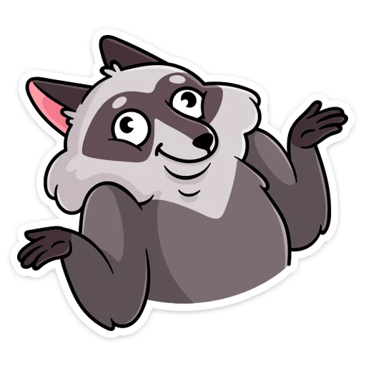 Sticker from the "Пилфи" sticker pack