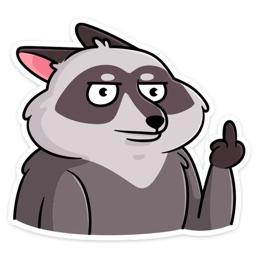 Sticker from the "Пилфи" sticker pack