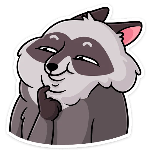 Sticker from the "Пилфи" sticker pack