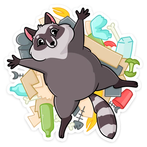 Sticker from the "Пилфи" sticker pack