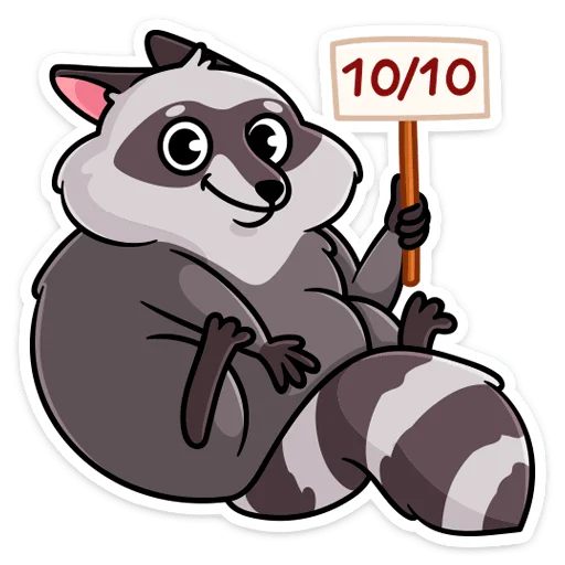 Sticker from the "Пилфи" sticker pack