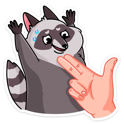 Sticker from the "Пилфи" sticker pack