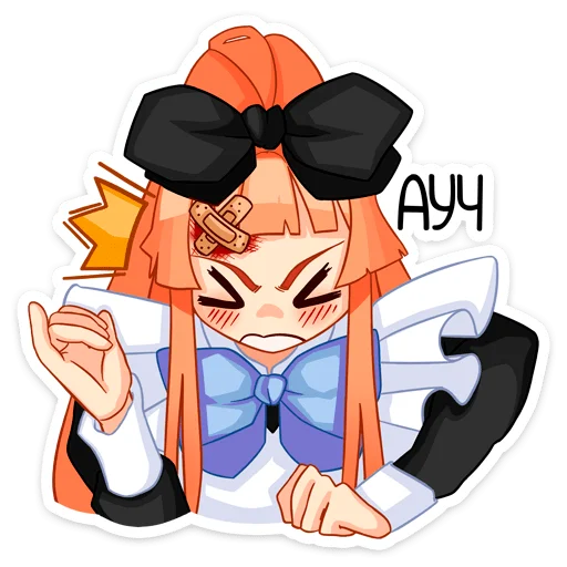 Sticker from the "Мей" sticker pack