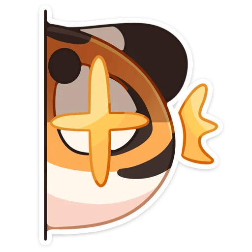 Sticker from the "Пирожок" sticker pack