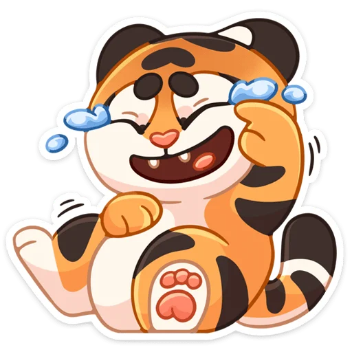 Sticker from the "Пирожок" sticker pack