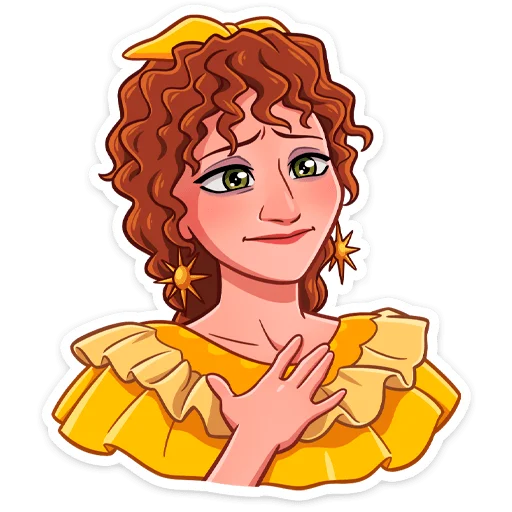 Sticker from the "Энканто" sticker pack