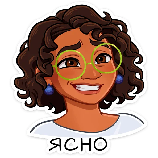 Sticker from the "Энканто" sticker pack