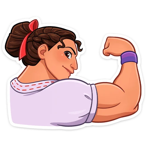 Sticker from the "Энканто" sticker pack