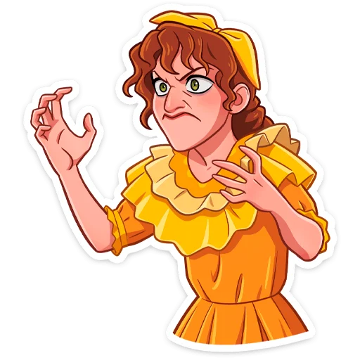 Sticker from the "Энканто" sticker pack