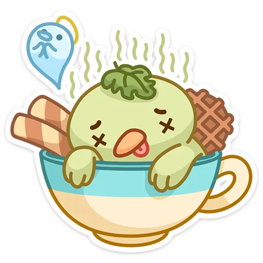 Sticker from the "Вкусняшки" sticker pack