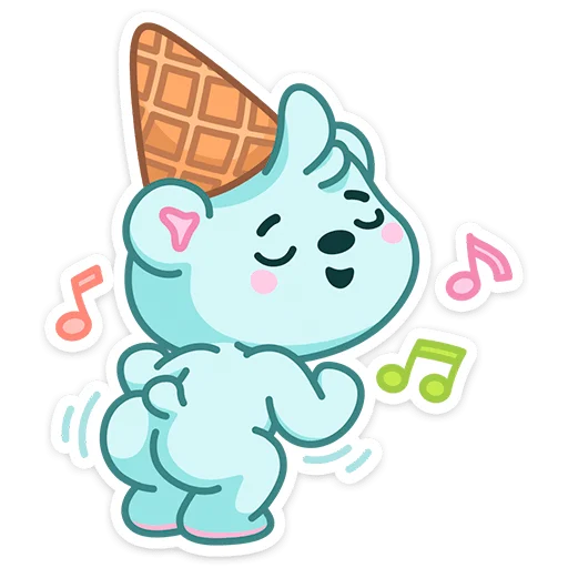 Sticker from the "Вкусняшки" sticker pack