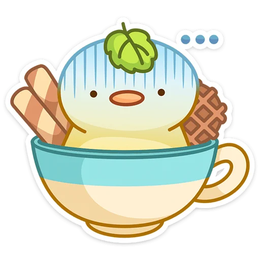 Sticker from the "Вкусняшки" sticker pack