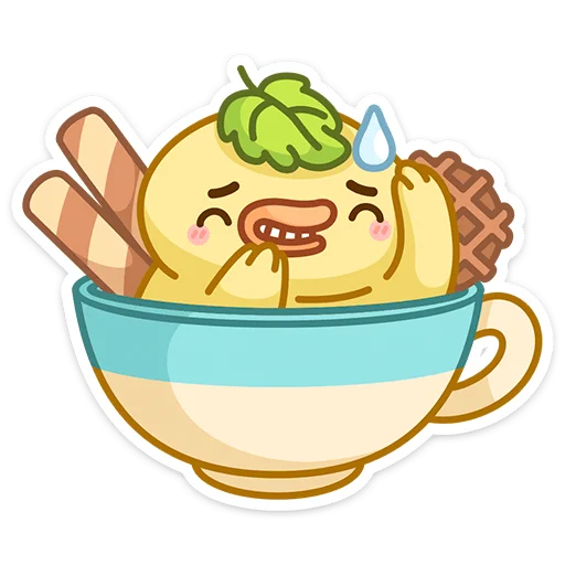 Sticker from the "Вкусняшки" sticker pack