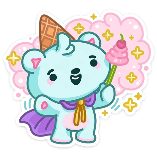 Sticker from the "Вкусняшки" sticker pack