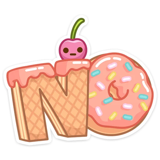 Sticker from the "Вкусняшки" sticker pack