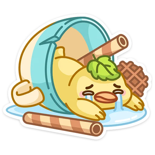 Sticker from the "Вкусняшки" sticker pack