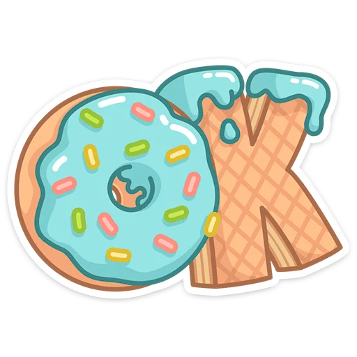 Sticker from the "Вкусняшки" sticker pack