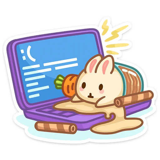 Sticker from the "Вкусняшки" sticker pack