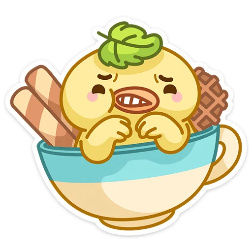 Sticker from the "Вкусняшки" sticker pack