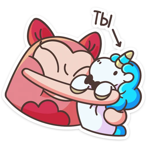 Sticker from the "Моли" sticker pack