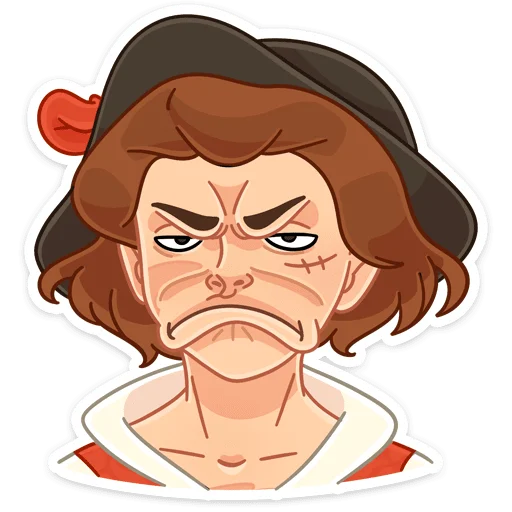 Sticker from the "Роджер" sticker pack