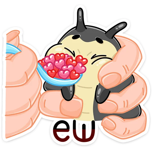 Sticker from the "Олли" sticker pack