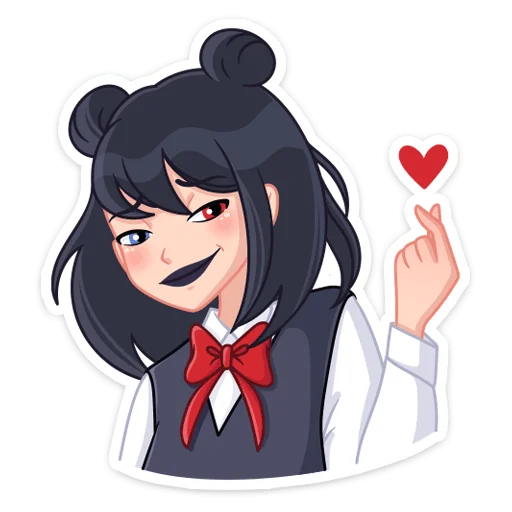 Sticker from the "Джиу" sticker pack