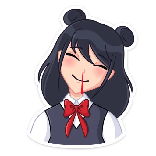 Sticker from the "Джиу" sticker pack