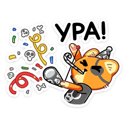 Sticker from the "Бандит" sticker pack