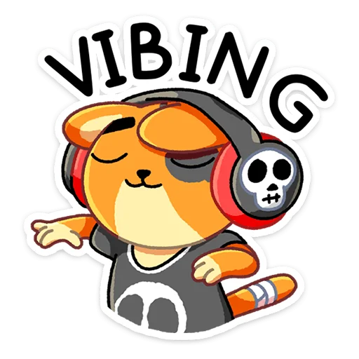 Sticker from the "Бандит" sticker pack