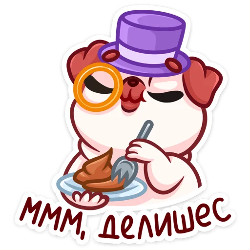 Sticker from the "Моси" sticker pack