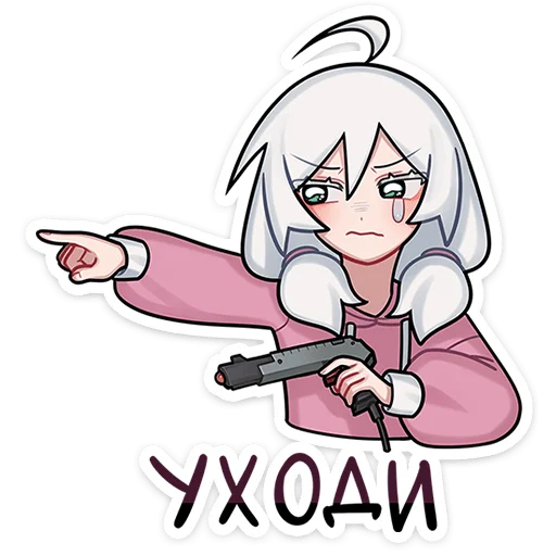 Sticker Оля