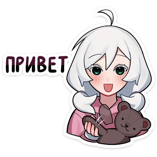 Sticker Оля