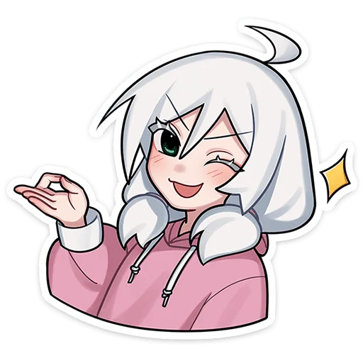 Sticker from the "Оля" sticker pack