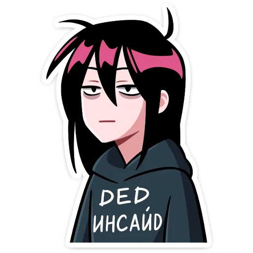 Sticker from the "Мори" sticker pack