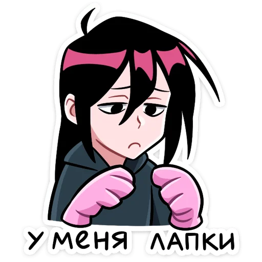 Sticker from the "Мори" sticker pack