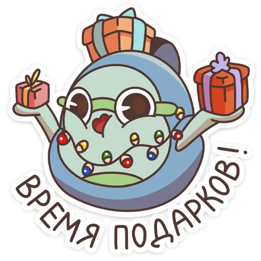 Sticker from the "Ботя" sticker pack