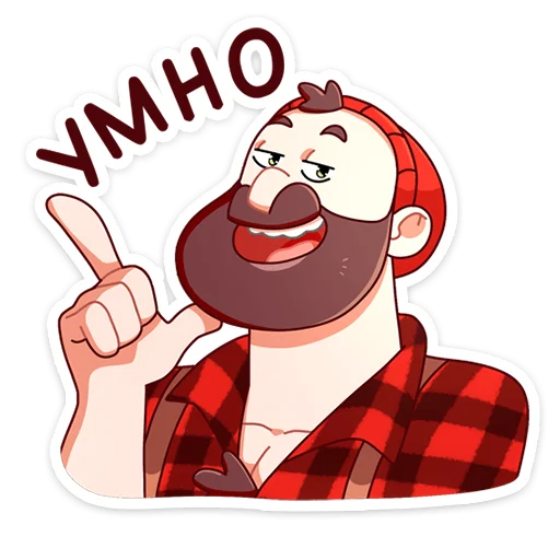 Sticker from the "Джек Ламбер" sticker pack