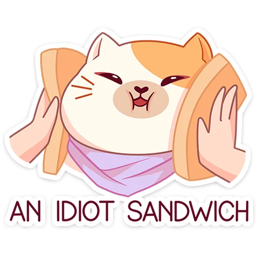 Sticker from the "Булочка" sticker pack