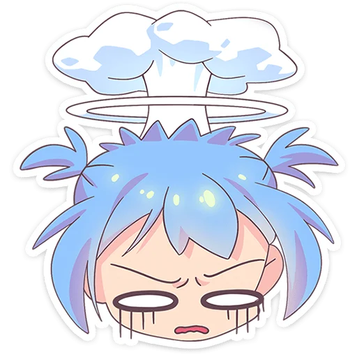 Sticker from the "Юко" sticker pack