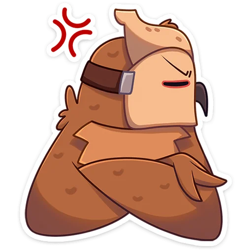 Sticker from the "Совушка" sticker pack