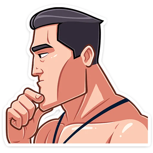 Sticker from the "Чад" sticker pack