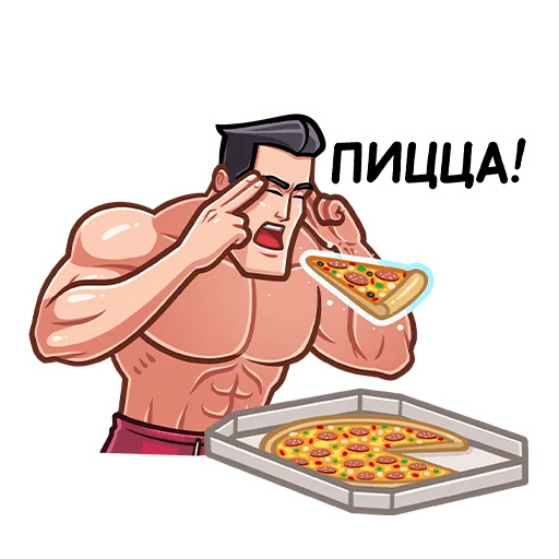 Sticker from the "Чад" sticker pack