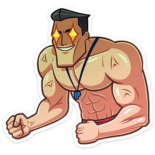 Sticker from the "Чад" sticker pack