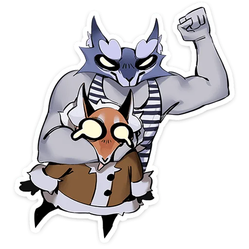 Sticker from the "Волчик" sticker pack