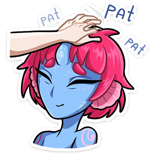 Sticker from the "Лорелея" sticker pack