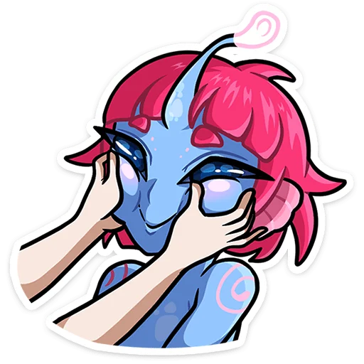 Sticker from the "Лорелея" sticker pack