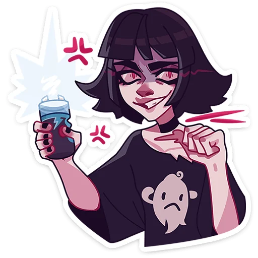 Sticker from the "Кортни" sticker pack