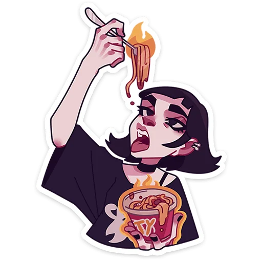 Sticker from the "Кортни" sticker pack